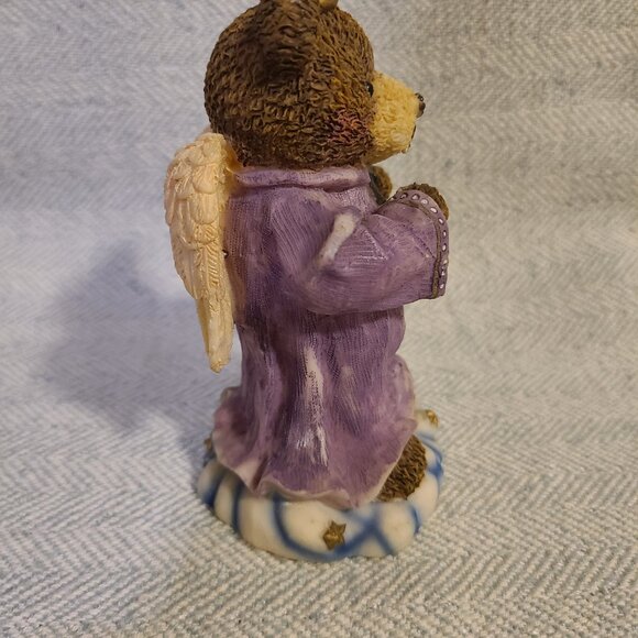 Vintage K’s Collection Bear Angel Violin Figurine. Angelic Bears Collection - Picture 3 of 8